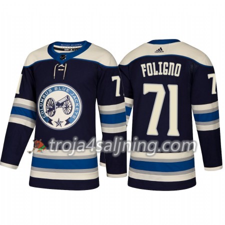 Columbus Blue Jackets tröja Nick Foligno 71 Alternate 2018-2019 Adidas Authentic - NHL Tröjor Herr Columbus Blue Jackets tröja Nick Foligno 71 Alternate 2018-2019 Adidas Authentic - NHL Tröjor Herr